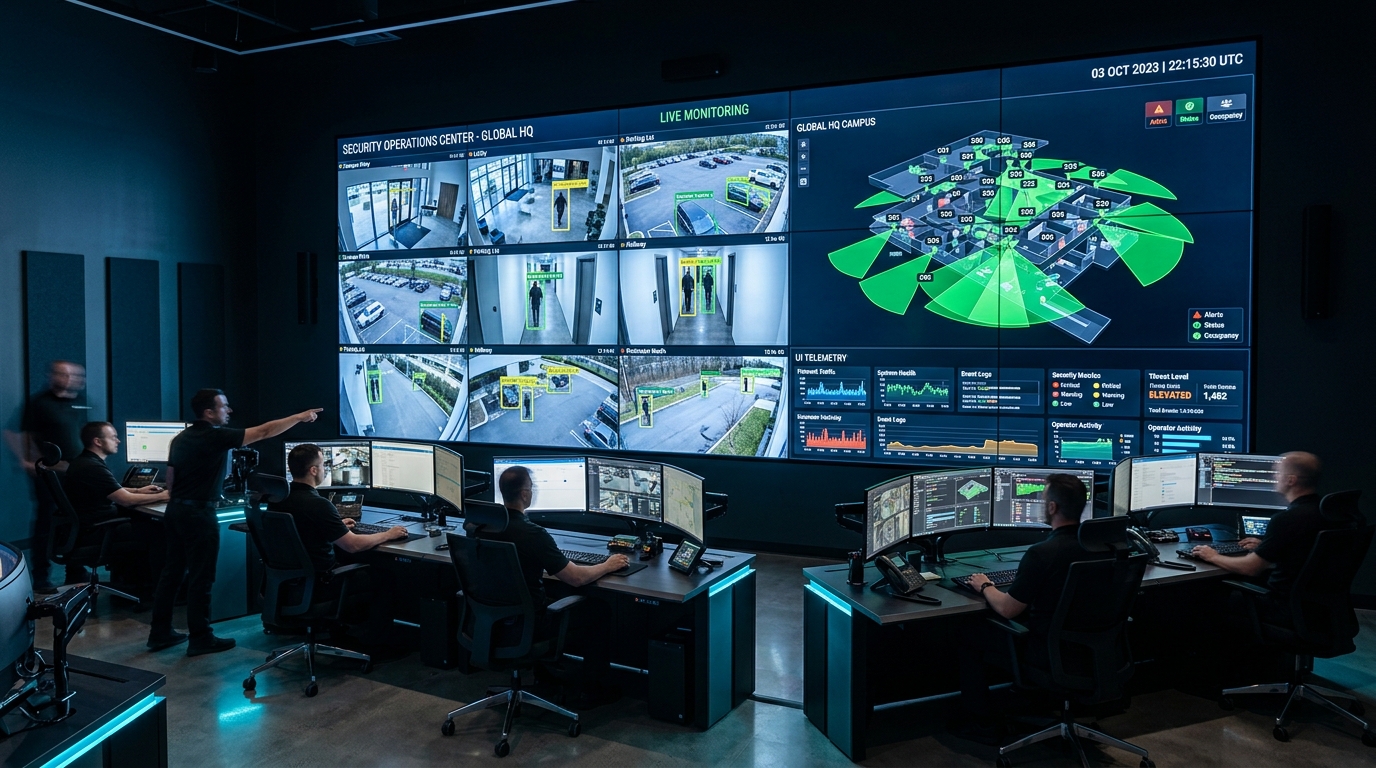 Commercial Security Camera Installation