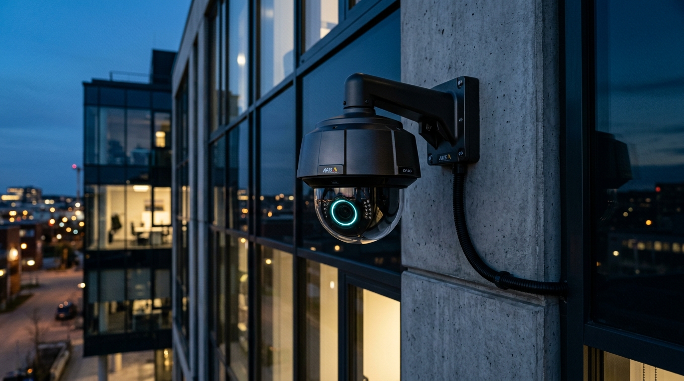 Commercial 4K Security Camera Installation