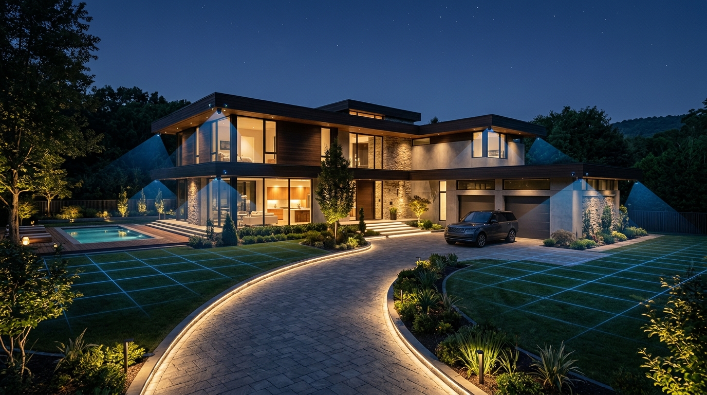 Luxury Residential Camera Coverage